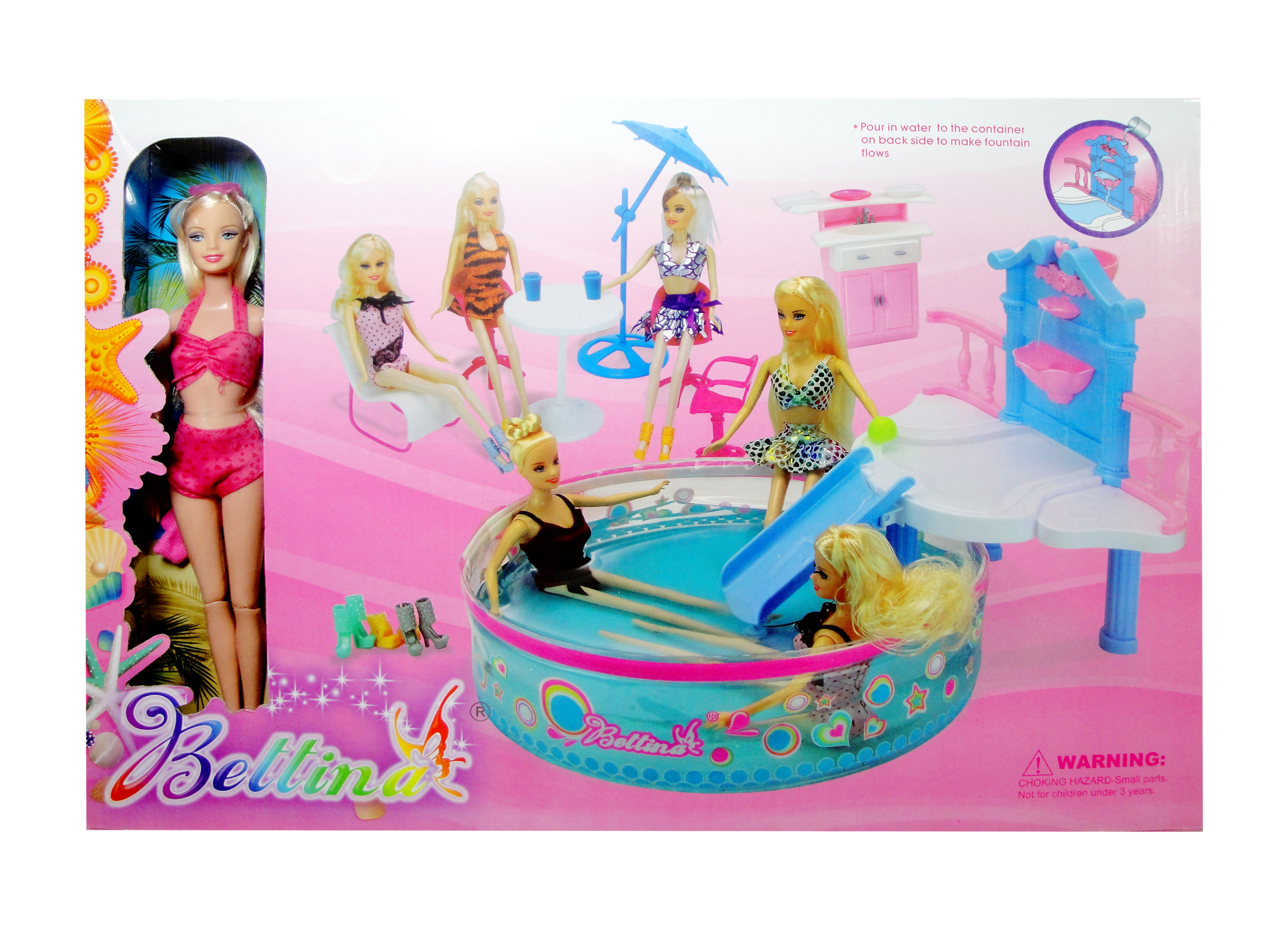 Basen dla lalki typu Barbie