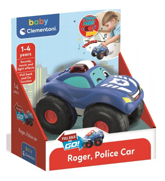Autko Policja Światełka i Dźwięki