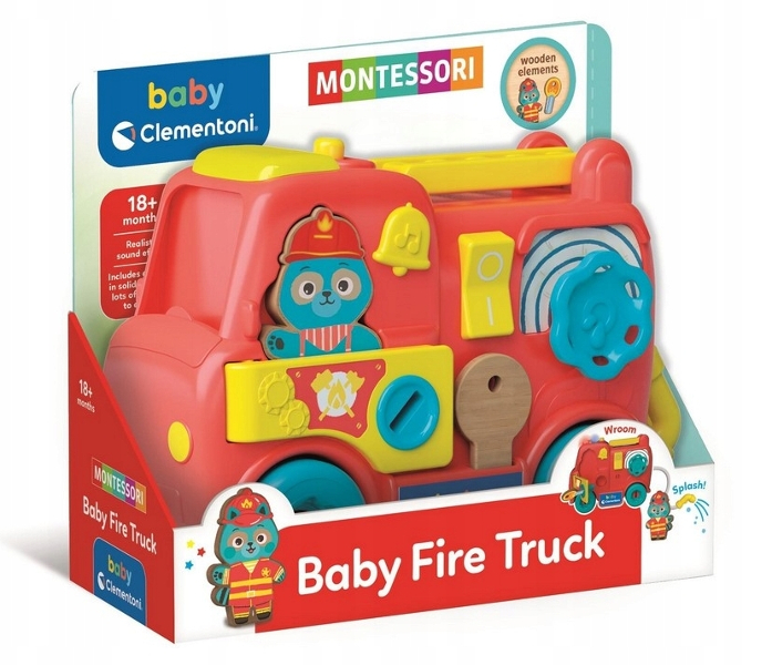 Pojazd Strażak Montessori
