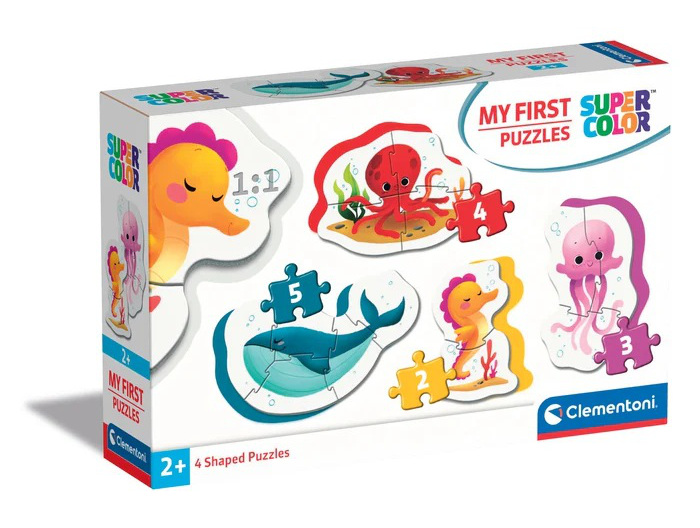 Moje Pierwsze Puzzle Zwierzęta morskie