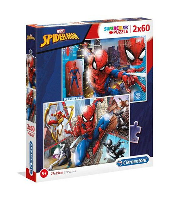 Puzzle 2X60 Spider man