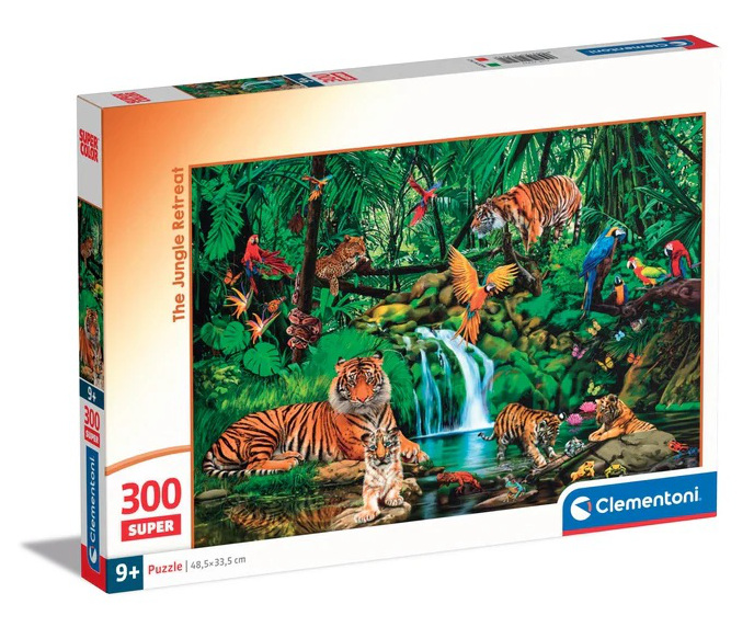 Puzzle 300 Super Odosobnienie w dżungli