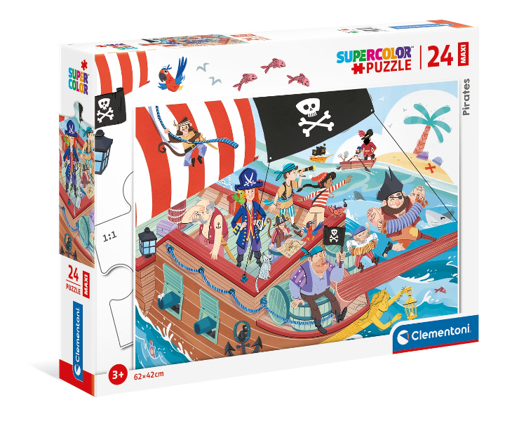 Puzzle 24 maxi.Piraci