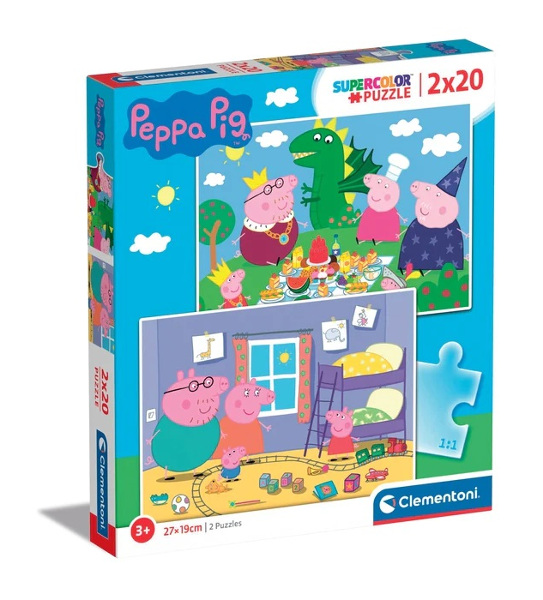 Puzzle 2x20 Peppa