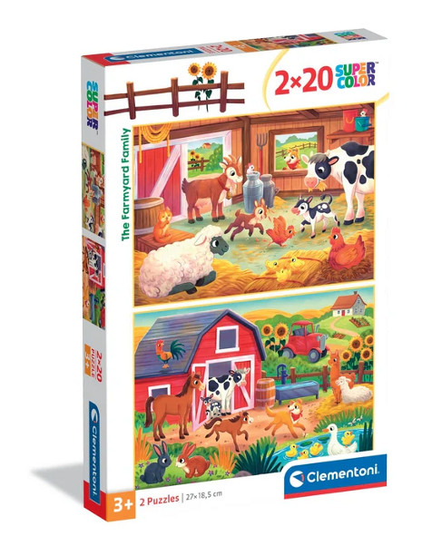Puzzle 2x20 The Farmyard Family