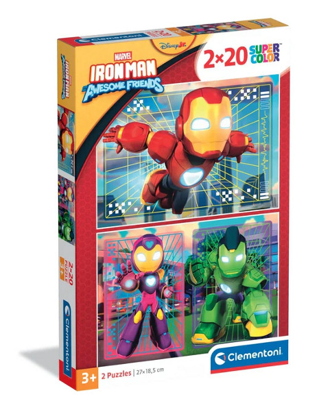 Puzzle 2x20 Iron Man and His Awesome Friends