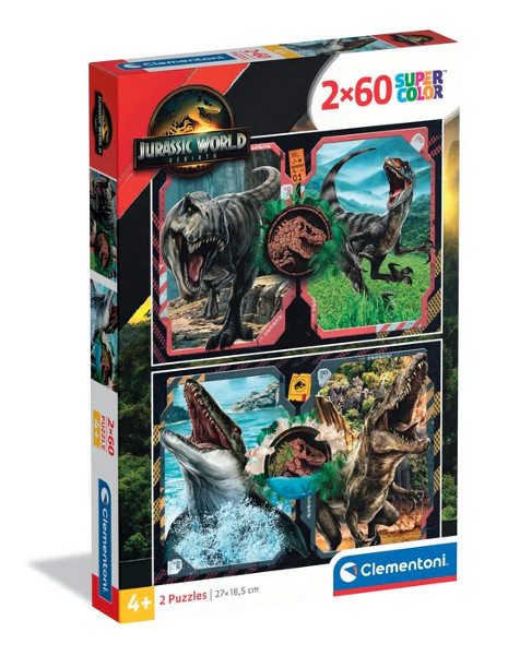 Puzzle 2x60 Jurassic World