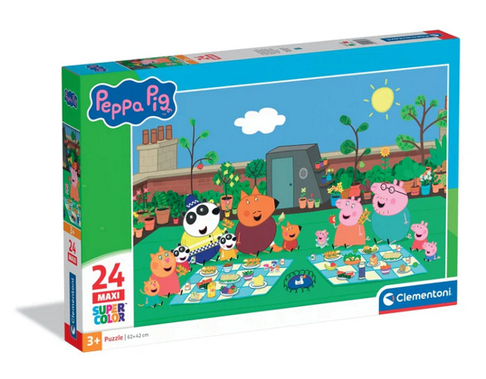 Puzzle 24 maxi Świnka Peppa