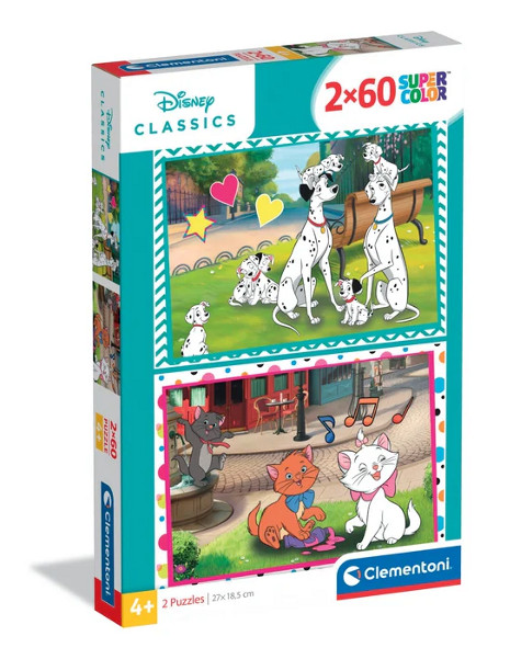 Puzzle 2x60 Disney Classic 2026