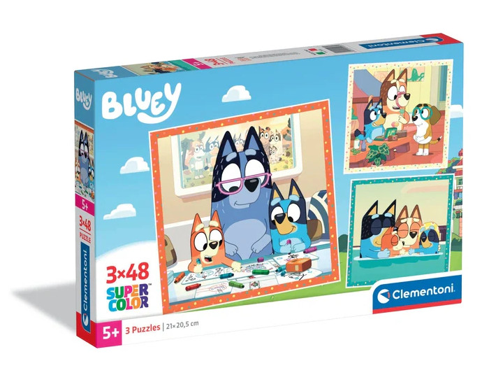 Puzzle 3x48 Bluey