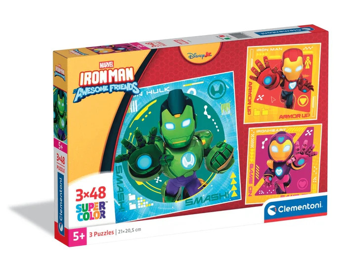 Puzzle 3x48 Iron Man and His Awesome Friends