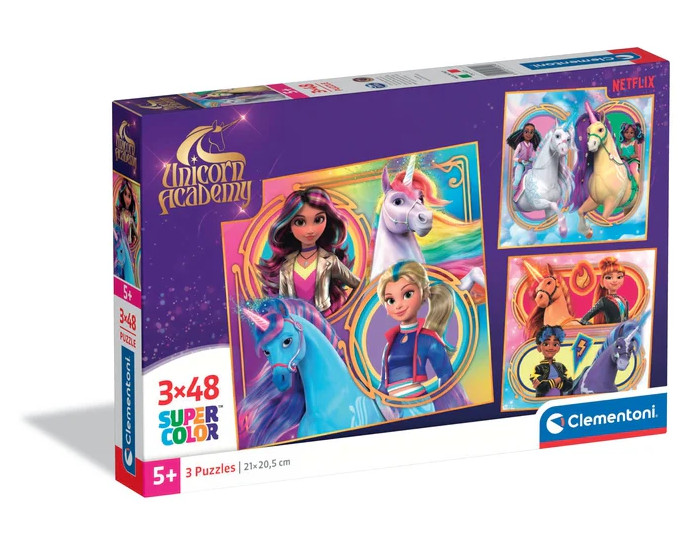 Puzzle 3x48 Unicorn Academy