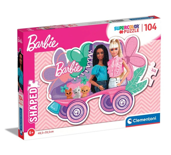 Puzzle 104 Shaped Barbie 3