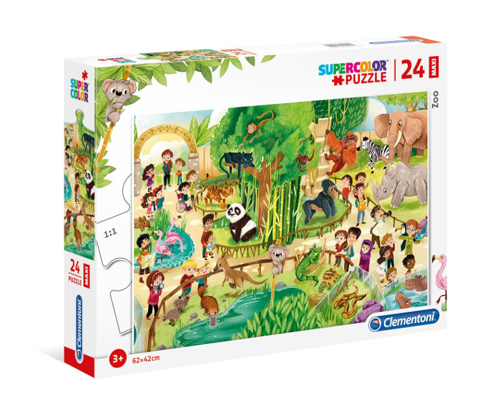 Puzzle 24 maxi Zoo