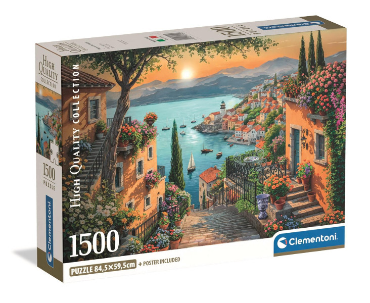 Puzzle 1500 Schody do portu