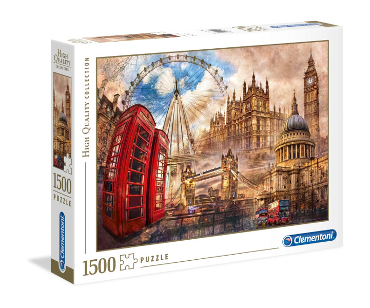 Puzzle 1500el Vintage Londyn