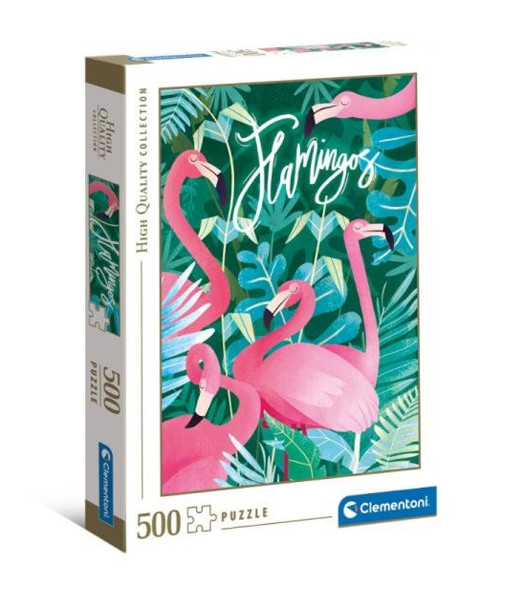 Puzzle 500el.Flamingos