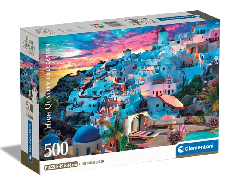 Puzzle 500 Widok Grecji