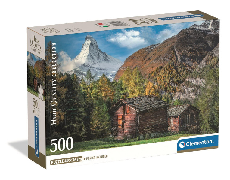 Puzzle 500 Czarujący Matterhorn