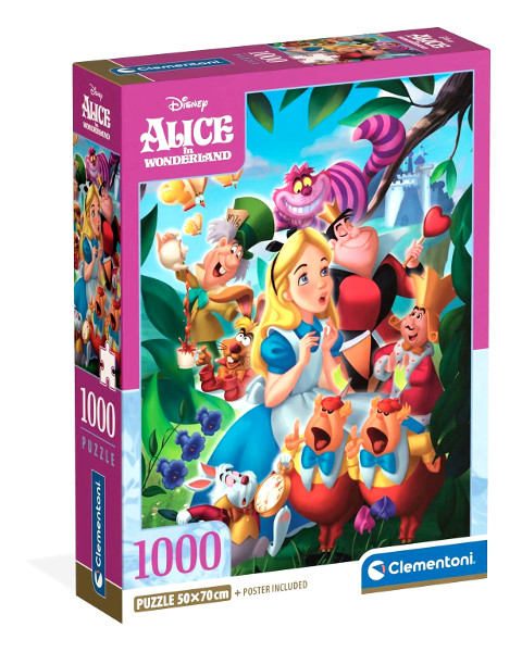Puzzle 1000 el. Alicja w Krainie Czarów