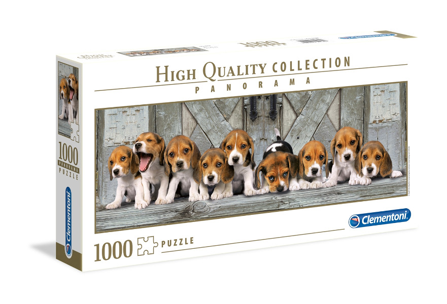 Puzzle 1000el Panorama Beagles