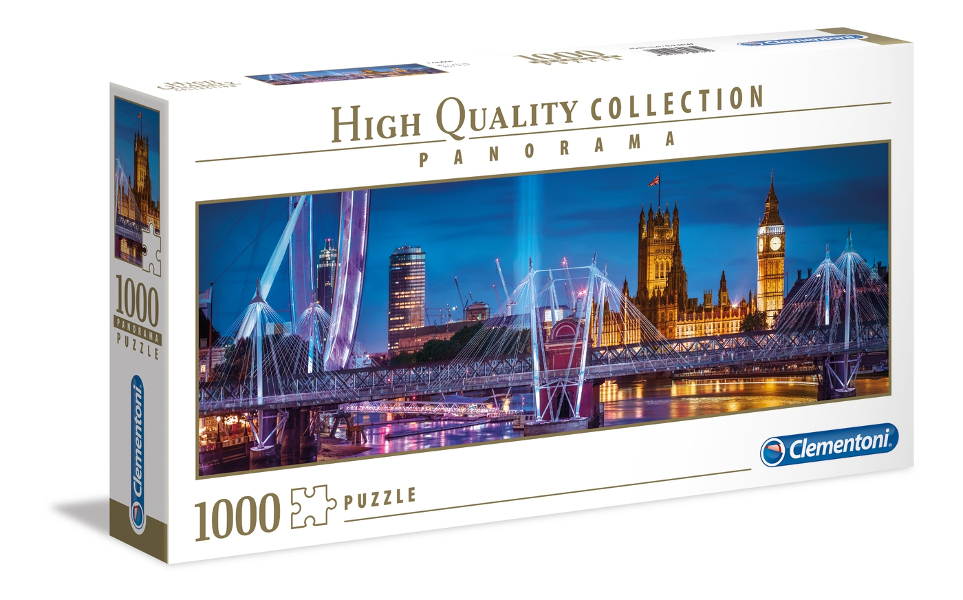 Puzzle 1000el Panorama Londyn