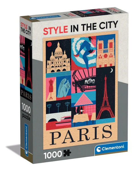 Puzzle 1000 Style in the city Paris