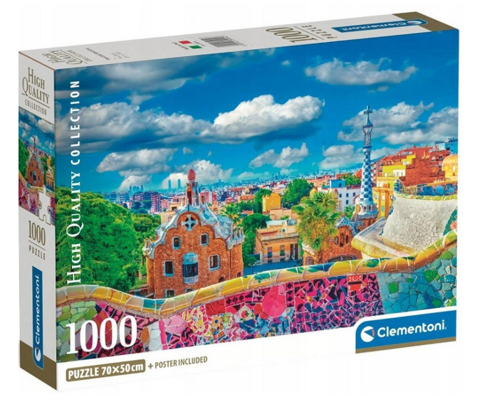 Puzzle 1000 Park Guell Barcelona