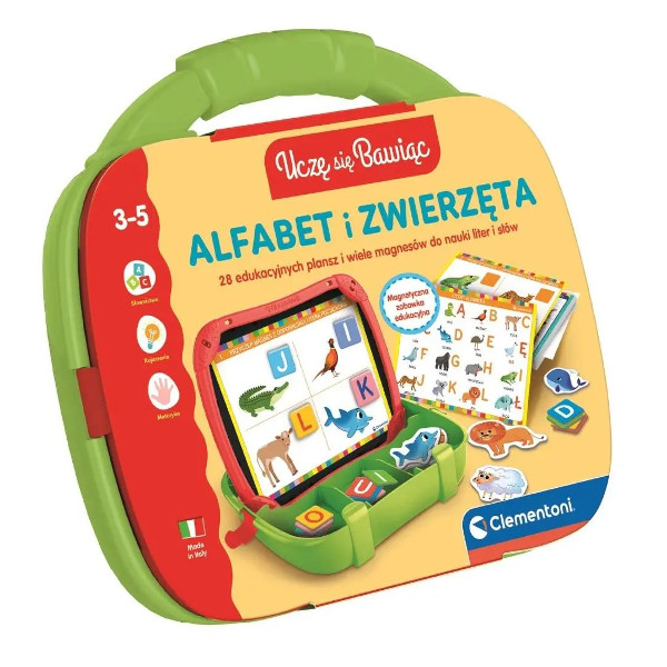 Edukacyjna walizeczka Alfabet i zwierzęta