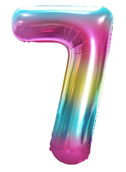 Balon foliowy Cyfra 7