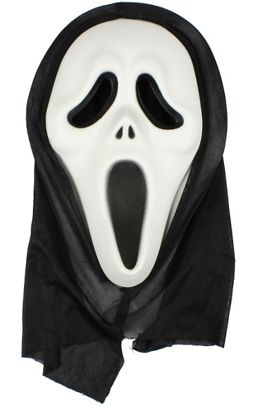 Maska EVA z kapturem Krzyk Halloween