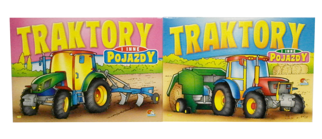 Książeczka traktory