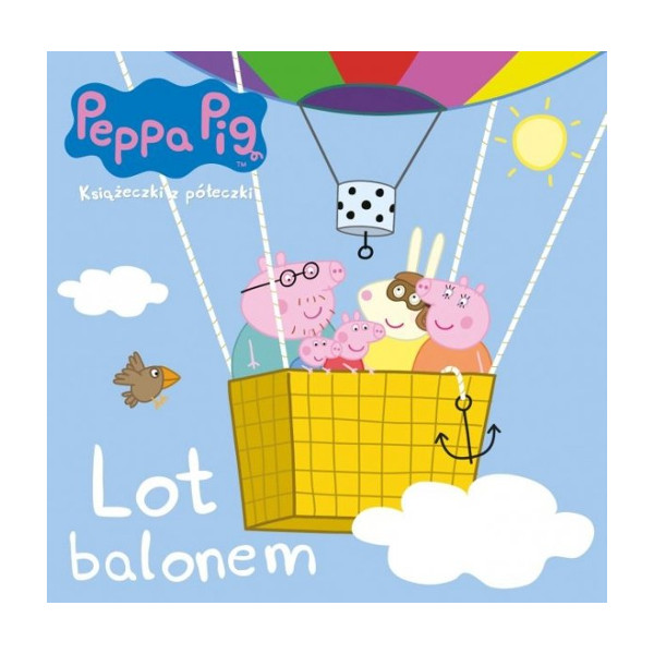 Świnka Peppa Lot balonem