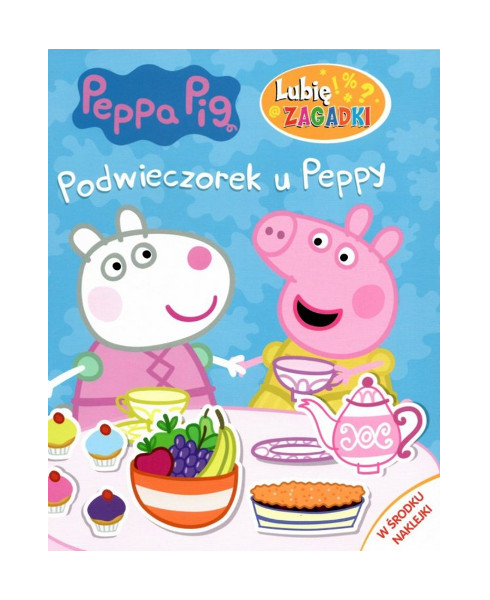Świnka Peppa Lubię zagadki Podwieczorek u Peppy