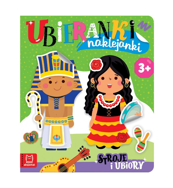 Ubieranki naklejanki. Stroje i ubiory