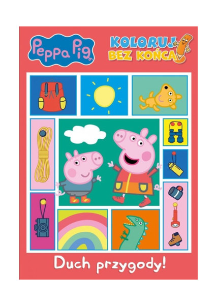 Świnka Peppa Koloruj bez końca