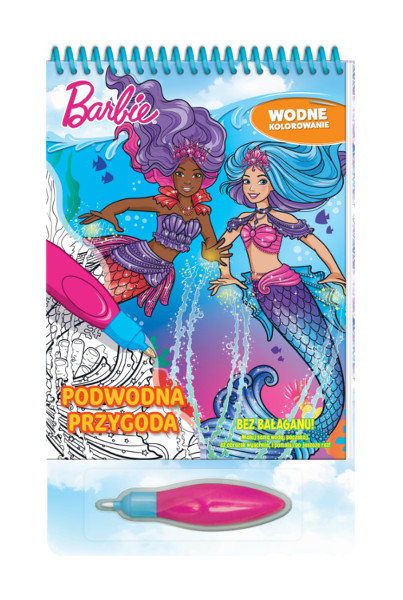 Barbie Wodne kolorowanie Podwodna przygoda