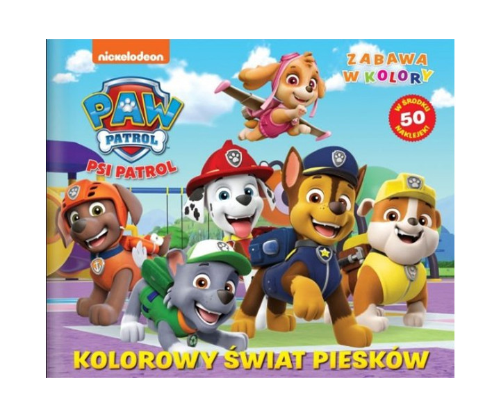 Psi Patrol Zabawa w kolory