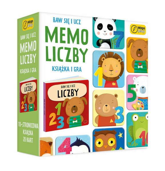 Baw się i ucz Memo liczby puzzle