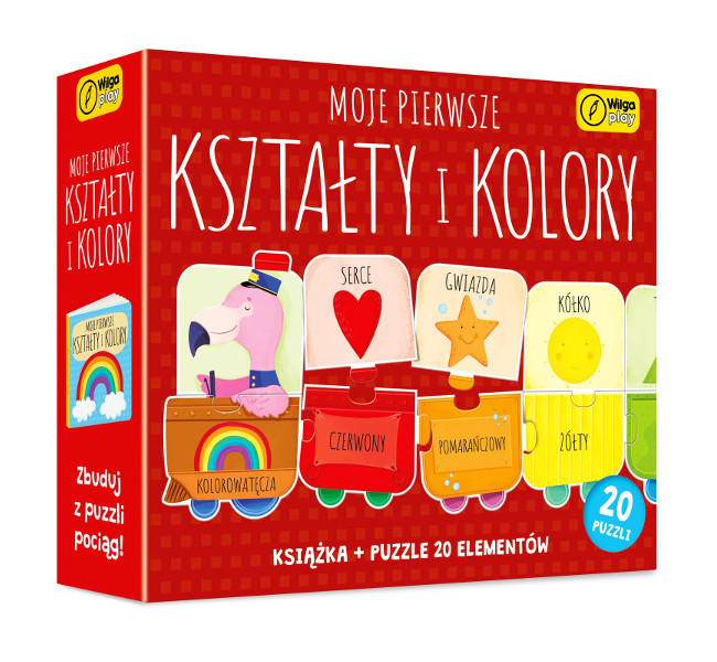 Moje pierwsze kształty i kolory puzzle