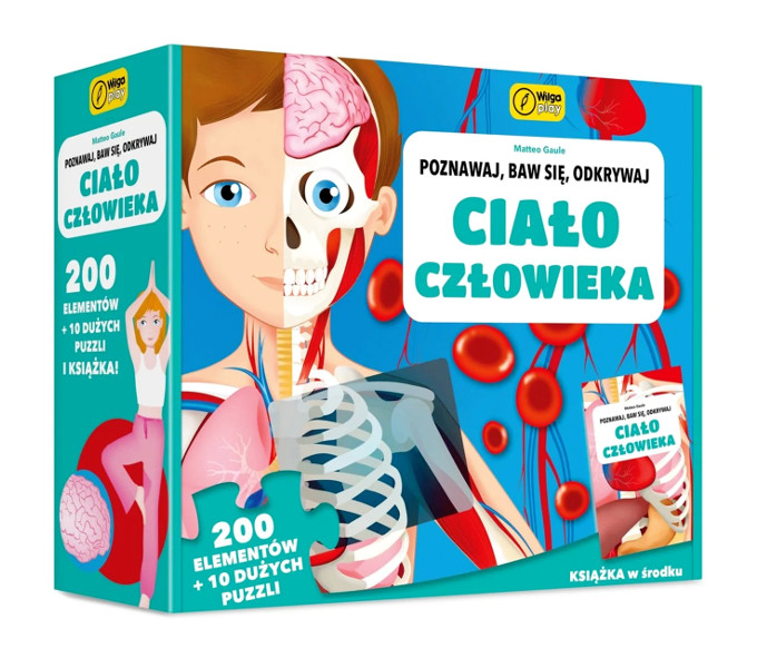 Poznawaj Baw się Odkrywaj Ciało człowieka puzzle