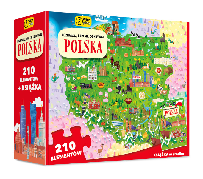 Poznawaj Baw się Odkrywaj Polska puzzle