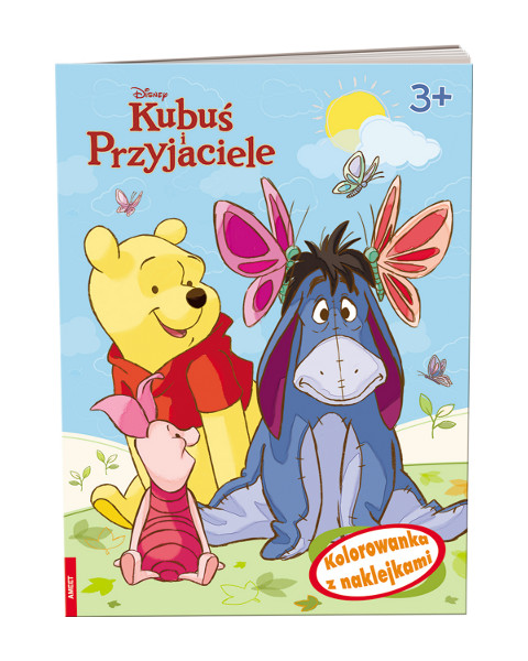 Kubuś i Przyjaciele Kolorowanka z naklejkami