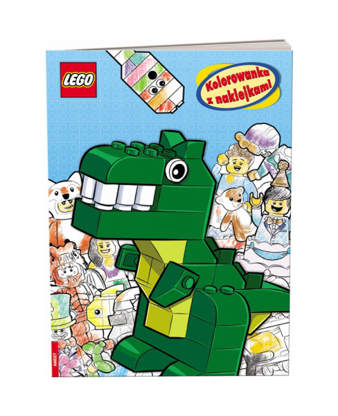 LEGO Iconic Kolorowanka z naklejkami