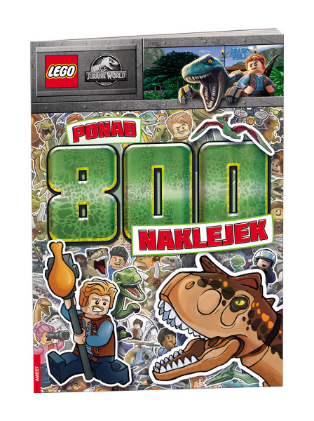 LEGO Jurassic World 800 naklejek