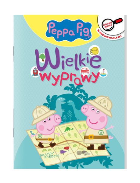 Świnka Peppa Odszukaj różnice Wielkie wyprawy