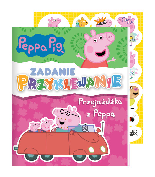 Świnka Peppa Zadanie przyklejanie