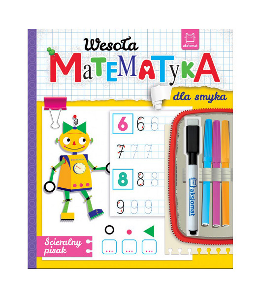 Wesoła matematyka dla smyka Pisak ścieralny