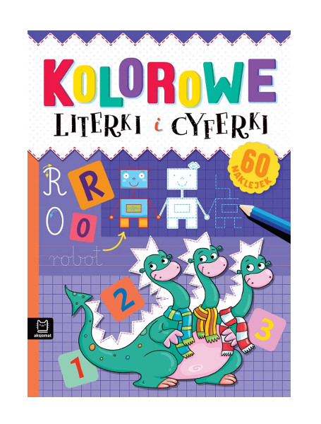 Kolorowe literki i cyferki
