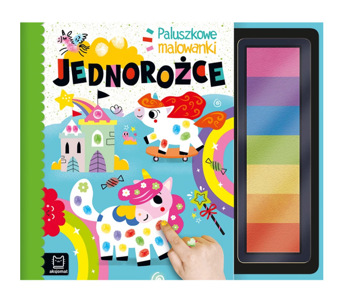 Paluszkowe malowanki. Jednorożce